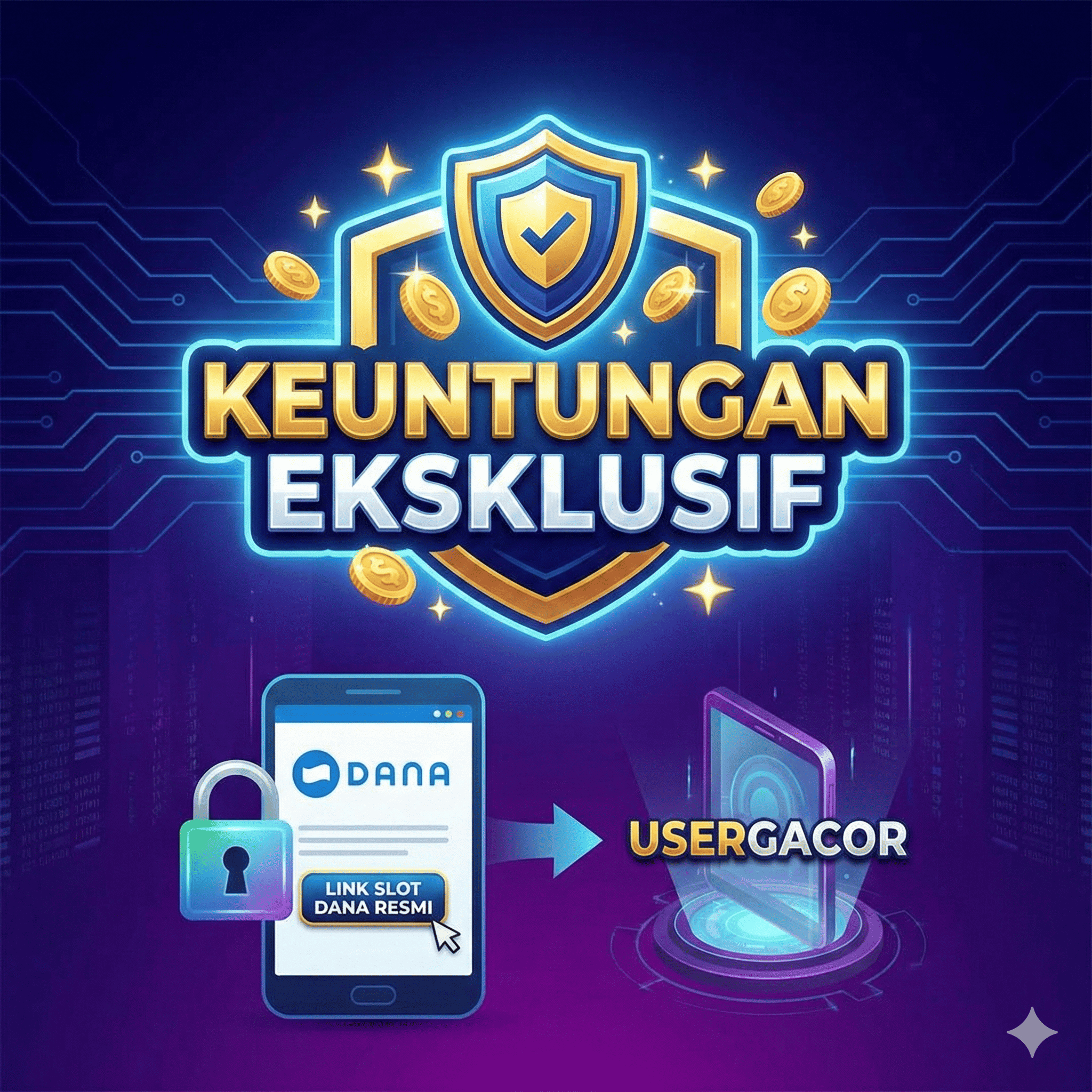 Keuntungan Eksklusif Mengakses Usergacor Melalui Link Slot Dana Resmi